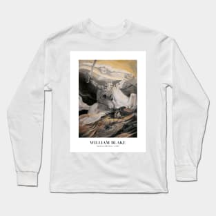 William Blake - Death on a Pale Horse Long Sleeve T-Shirt